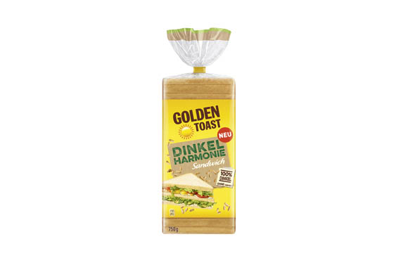 Golden Toast Dinkelharmonie Sandwich / Lieken Brot- und Backwaren