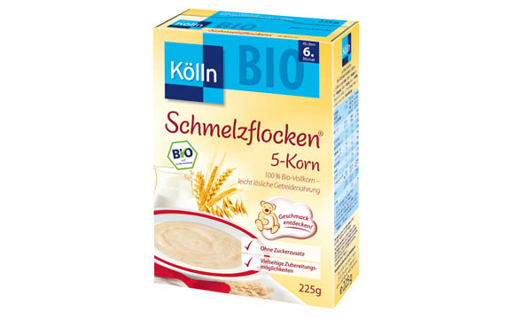 Kölln Bio Schmelzflocken 5-Korn / Peter Kölln