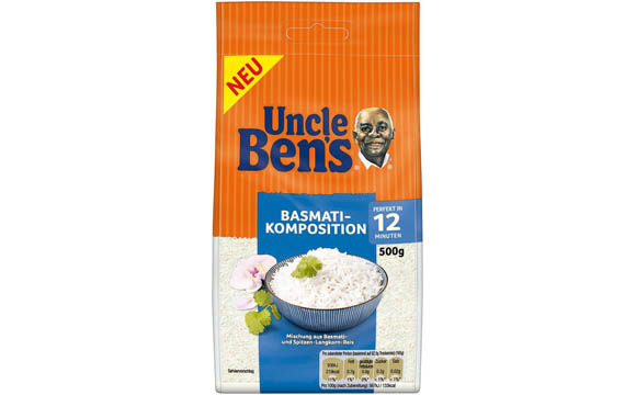 Uncle Ben‘s Basmati-Komposition loser Reis / Mars