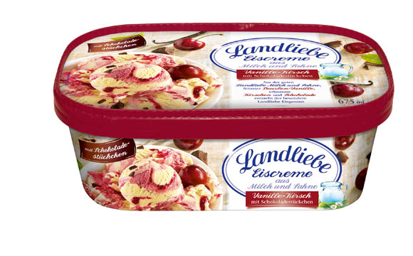 Artikelbild Landliebe Eiscreme Vanille-Kirsch / Froneri Ice Cream Deutschland