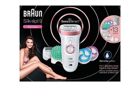 Braun Silk-épil 9 Senseo Smart Skin Spa / Procter & Gamble