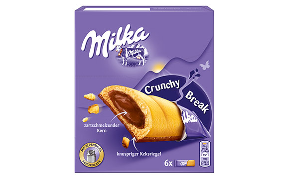 Artikelbild Milka Crunchy Break / Mondelez Deutschland Services
