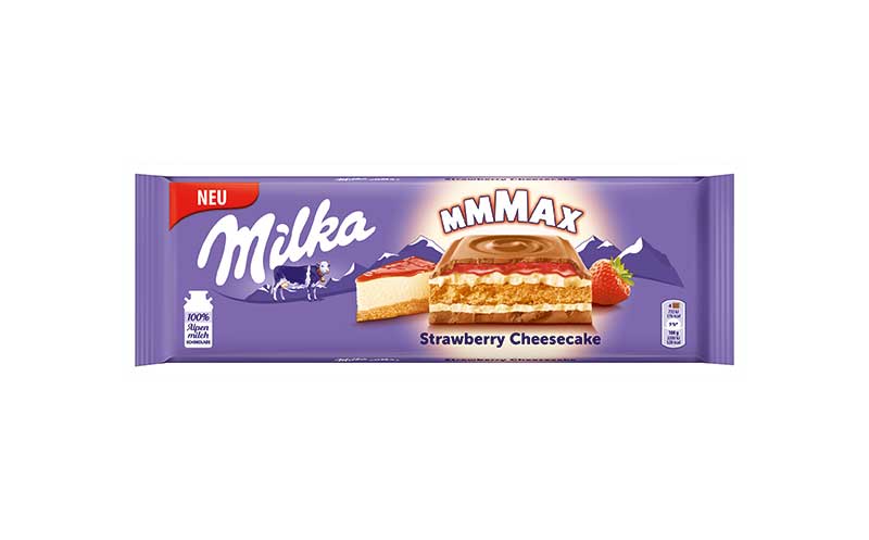 Artikelbild Milka Mmmax Strawberry Cheesecake / Mondelez Deutschland
