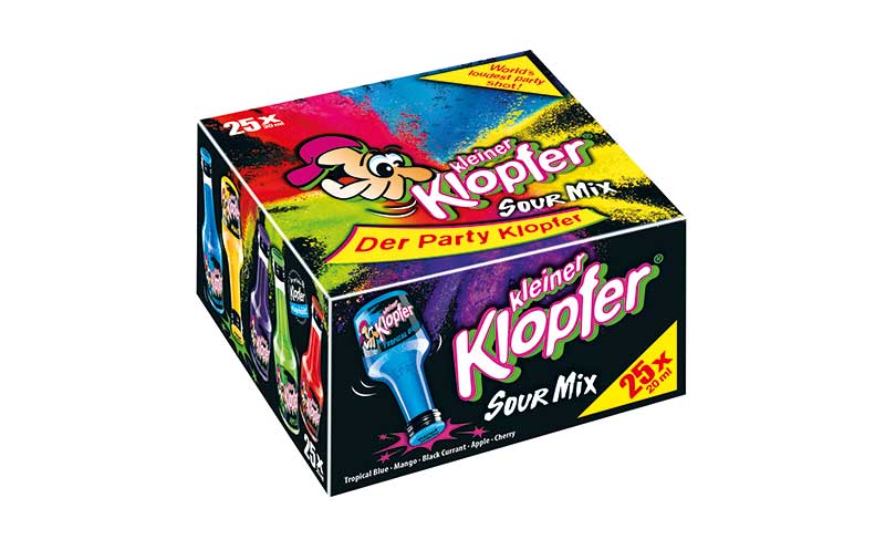 Kleiner Klopfer Sour Mix / Concept- Marken Getränkevertrieb