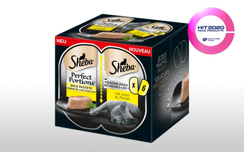 Jedes Ma(h)l frisch – mit Sheba® Perfect Portions™