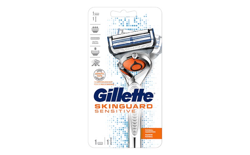 Artikelbild zu Artikel Gillette Skinguard Sensitive Flexball Rasierapparat/Procter & Gamble
