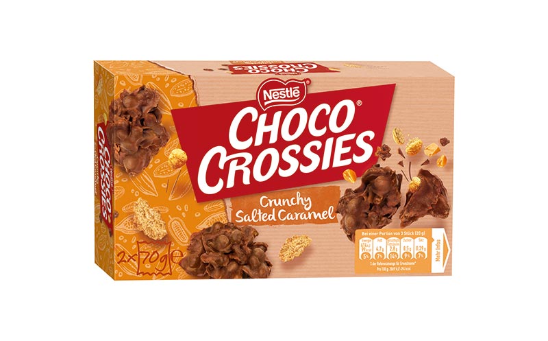 Artikelbild zu Artikel Choco Crossies Salted Caramel/Nestlé