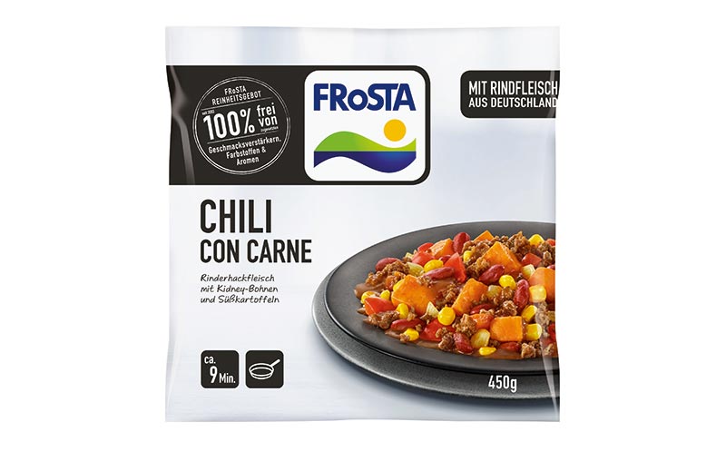 Frosta Chili con Carne/Frosta Tiefkühlkost
