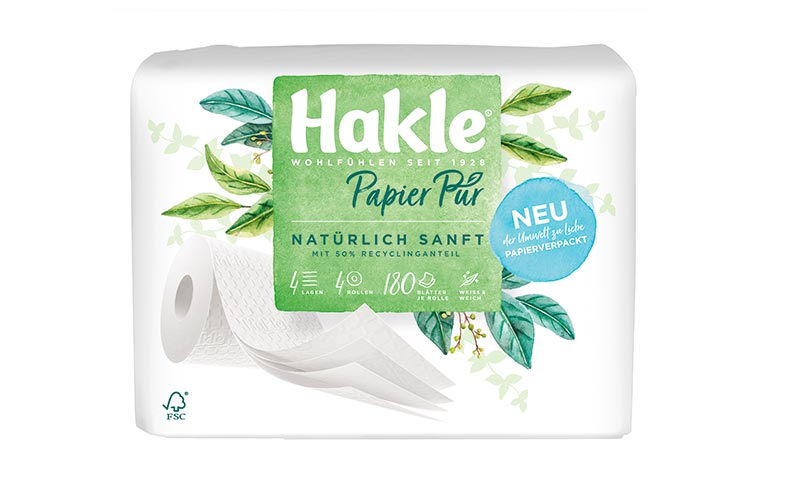 Hakle Papier Pur Natürlich soft/Hakle