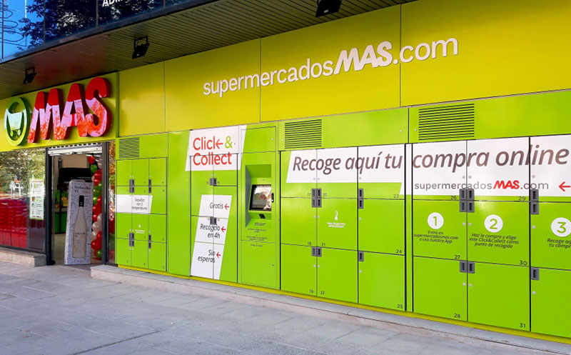 Artikelbild Supermercados Mas bieten Click & Collect-Service
