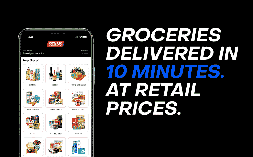 Artikelbild Casino und Gorillas forcieren gemeinsam den Q-Commerce