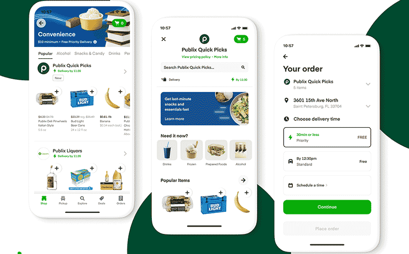 Artikelbild Instacart und Publix starten virtuellen Convenience Store