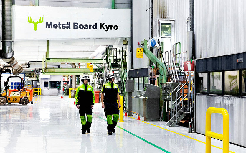 Artikelbild Metsä Board Kyro nimmt modernisierten Veredelungsbereich in Betrieb