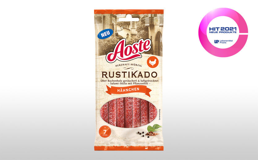 Salami-Snack-Genuss mit Aoste Rustikado