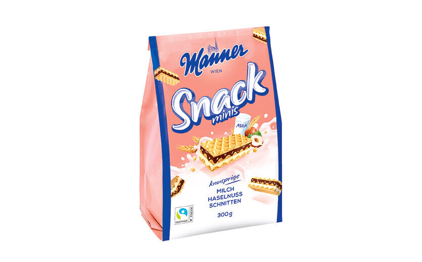 Manner Snack Minis im Beutel / Josef Manner