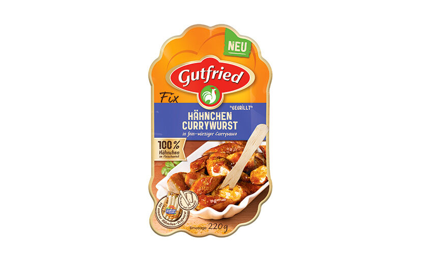Artikelbild zu Artikel Gutfried Hähnchen Currywurst / HN Produktion GmbH & Co. KG