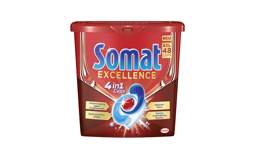 Artikelbild zu Artikel Somat Excellence 4 in 1 Caps / Henkel 
