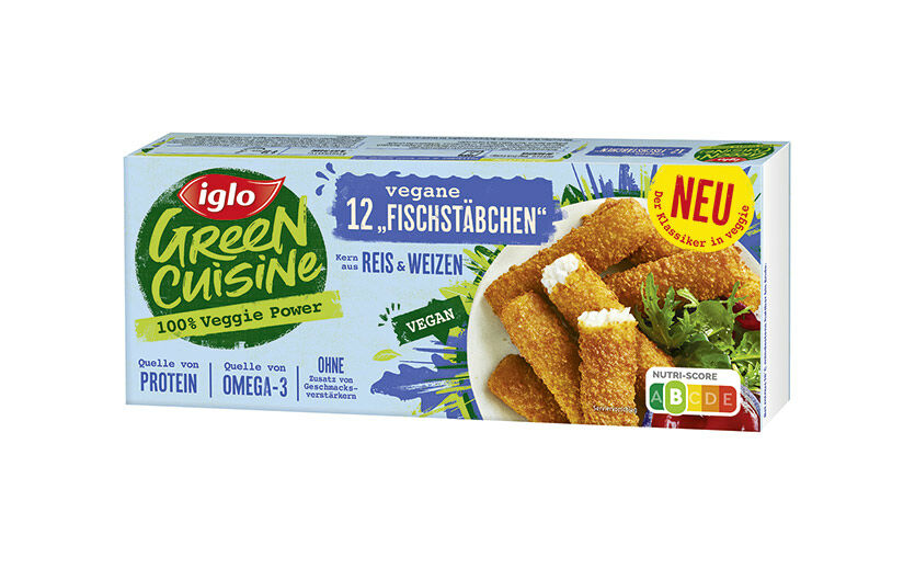 Iglo Green Cuisine Vegane „Fischstäbchen“ / Iglo 