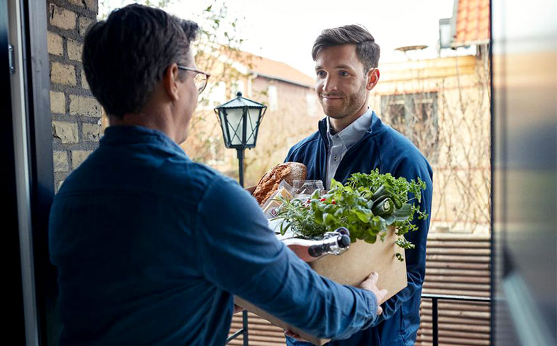 Artikelbild føtex startet Lebensmittellieferung