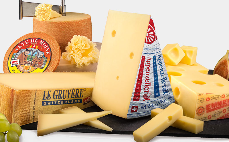 Steigender Export von Schweizer Käse