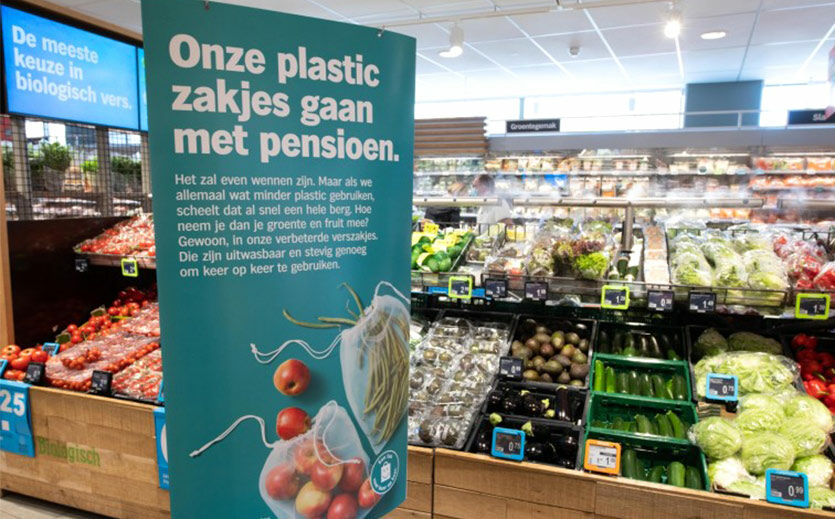 Artikelbild Keine Plastiktüten mehr in Albert Heijns Obst- und Gemüseabteilung