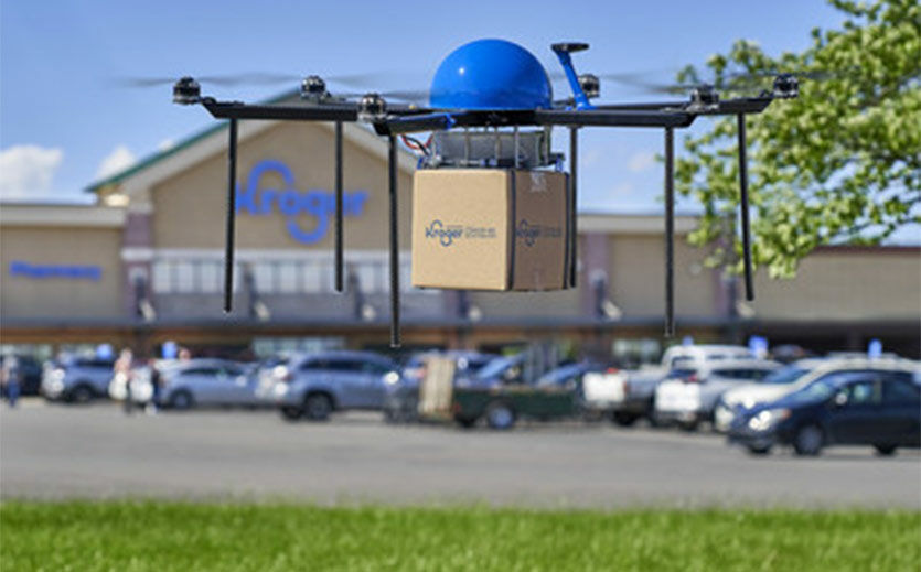 Artikelbild Kroger testet Drohnenlieferung für Lebensmittel