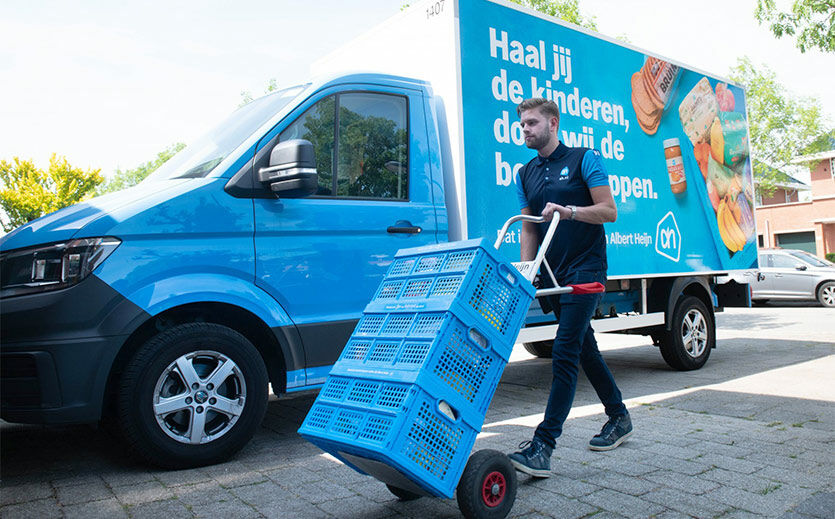 Albert Heijn eröffnet nachhaltiges Lieferzentrum