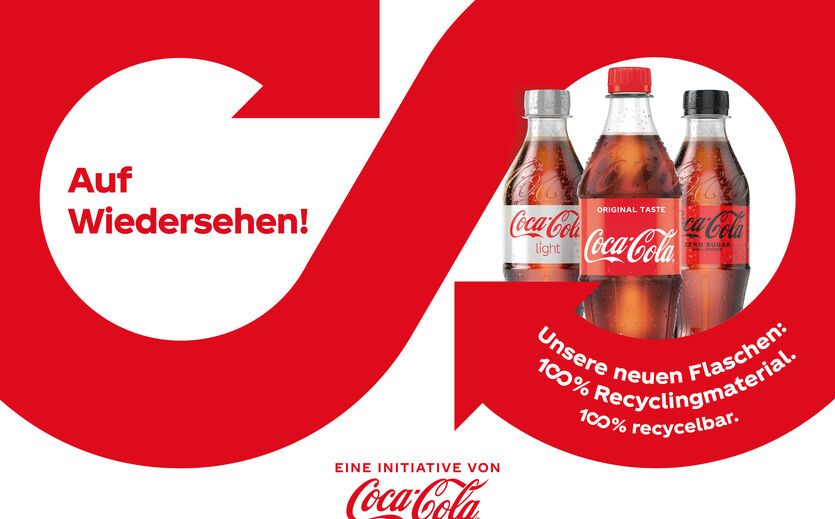 Artikelbild Coca-Cola erhöht rPET-Anteile