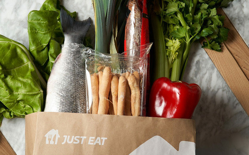 Artikelbild Just Eat Takeaway testet Lebensmittellieferung 