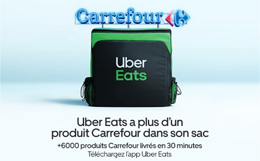 Artikelbild Carrefour und Uber Eats starten Promo-Kampagne