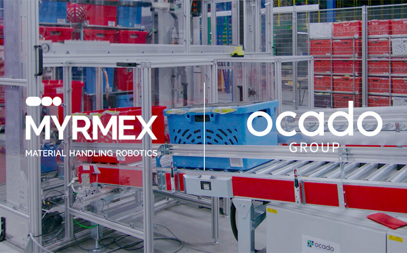 Artikelbild Ocado Group übernimmt Robotik Start-up Myrmex