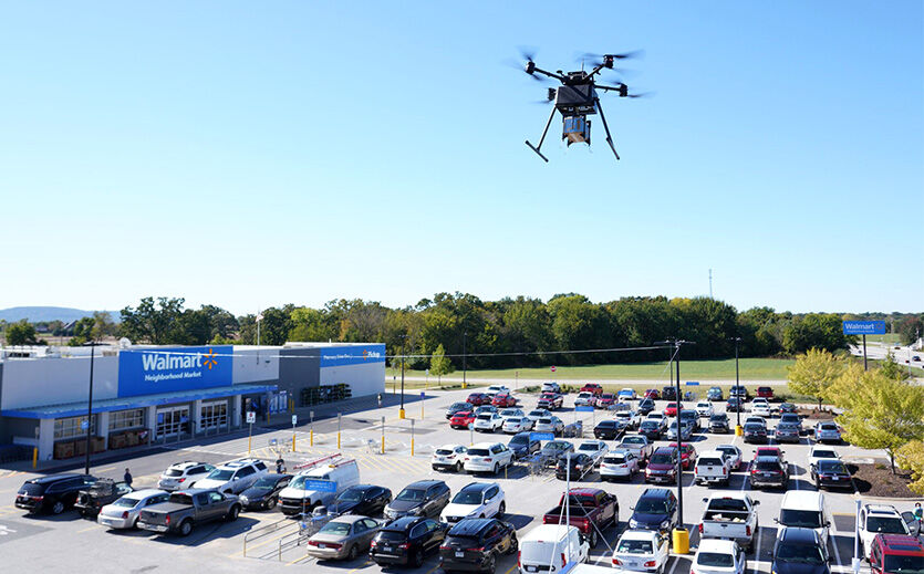 Walmart bietet Drohnen-Lieferungen in sechs weiteren US-Bundesstaaten an