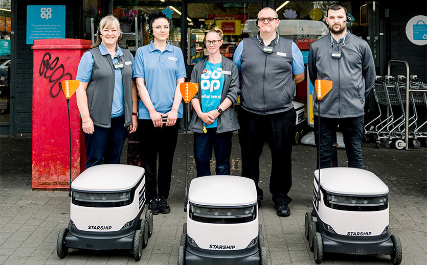 Artikelbild Co-op weitet Roboterlieferungen aus