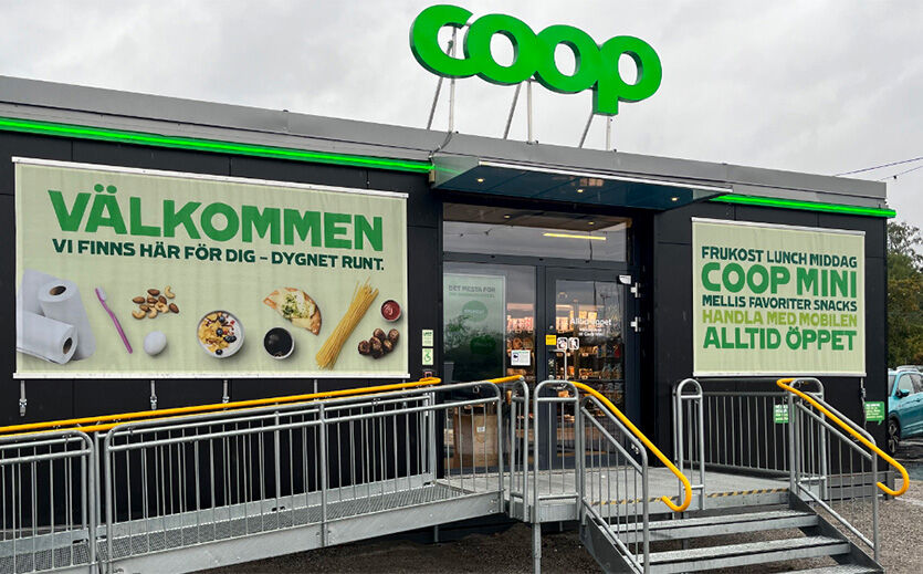 Artikelbild Coop eröffnet unbemannten Shop