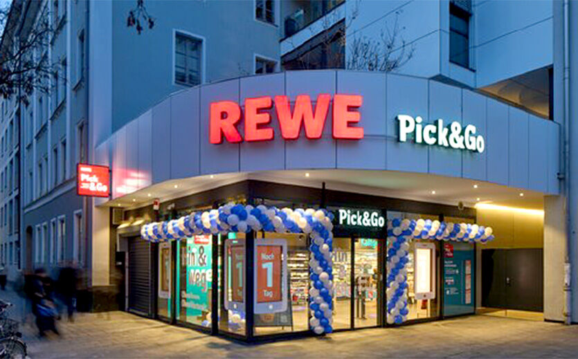 Artikelbild zu Artikel Rewe eröffnet ersten vollautonomen Markt