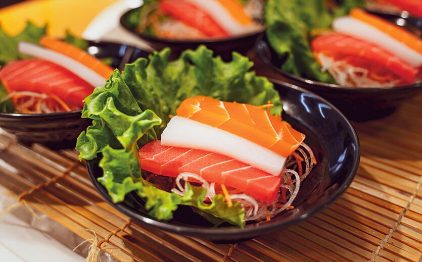 Neben pflanzlichen Alternativen zu Fleisch, Wurst, Milch und Käse sind mittlerweile auch einige Fischersatzprodukte auf dem Markt. 