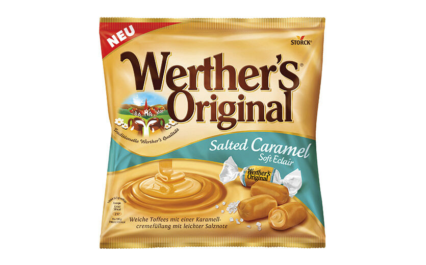 Werther’s Original Salted Caramel Soft Eclair / Storck