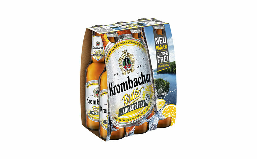 Artikelbild Krombacher Radler zuckerfrei / Krombacher Brauerei