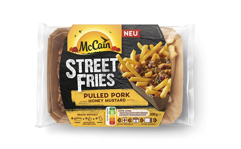 Street Fries Pulled Pork Honey Mustard / McCain