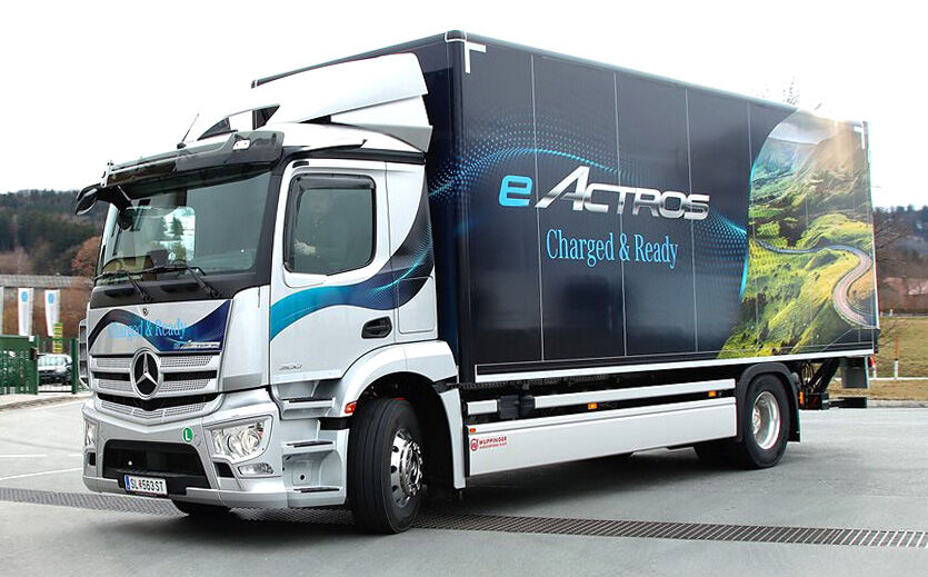 Artikelbild Lidl testet Elektro-Lkw