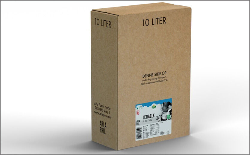 Artikelbild Arla reduziert Plastikeinsatz um drei Viertel