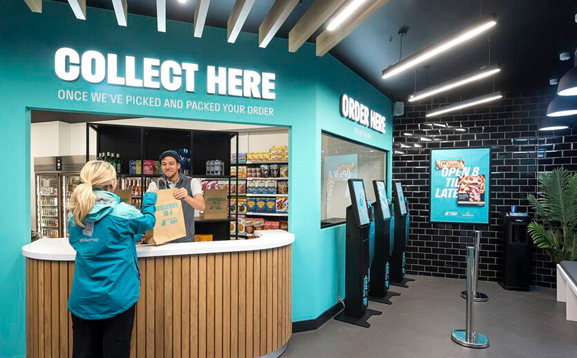 Artikelbild Deliveroo und Morrisons eröffnen stationäres Lebensmittelgeschäft