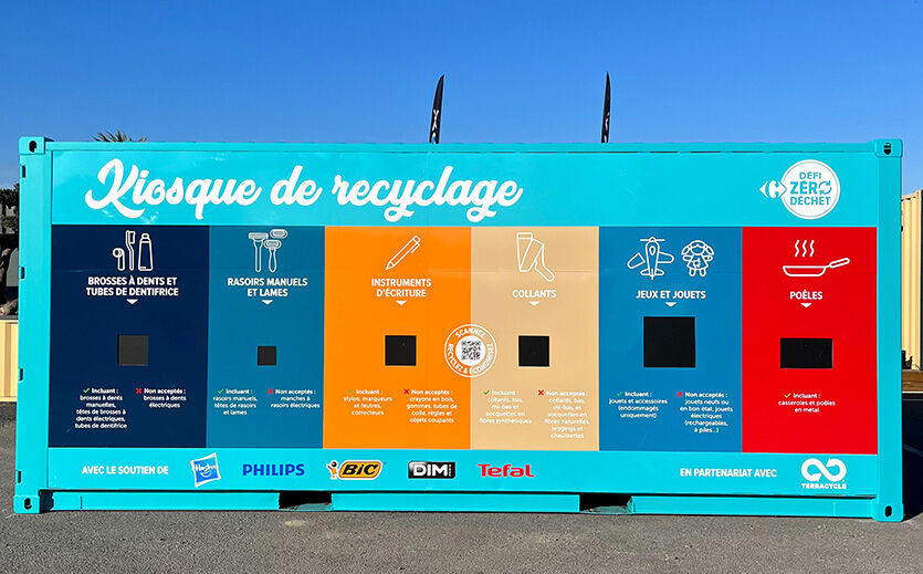 Artikelbild Carrefour führt Recycling-Kioske ein