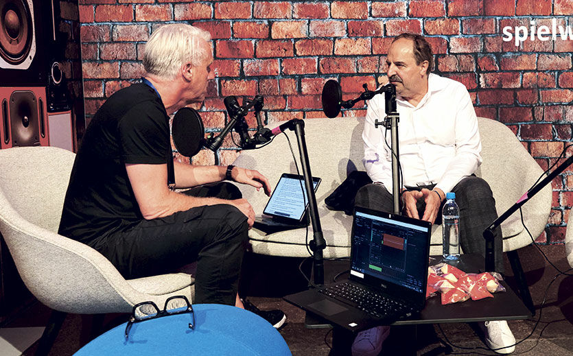 Auch Johann Lafer suchte neue Lizenznehmer in Offenbach auf der Brandmate.