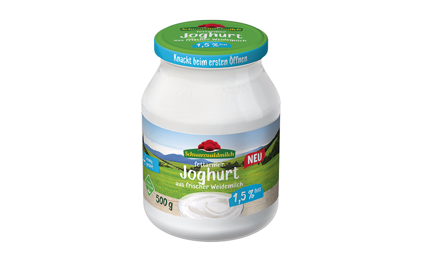 Schwarzwaldmilch fettarmer Joghurt aus  frischer Weidemilch / Schwarzwaldmilch