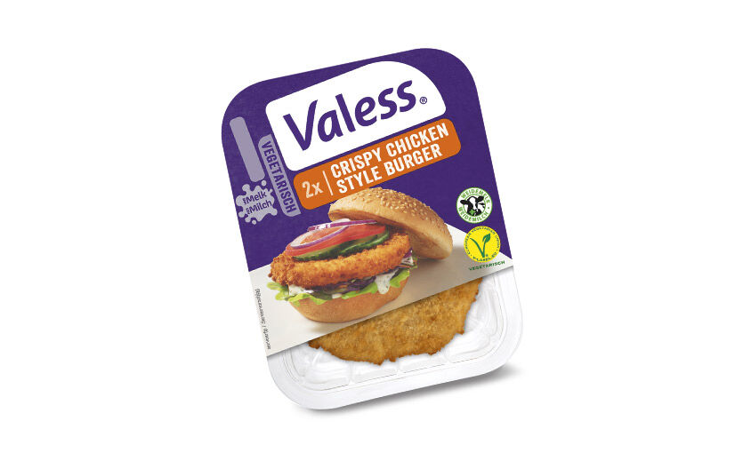Artikelbild Valess Crispy Chicken Style Burger / Friesland-Campina