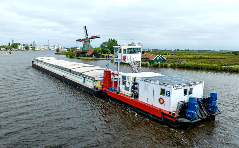 Artikelbild Cargill nimmt E-Schubschlepper in Betrieb