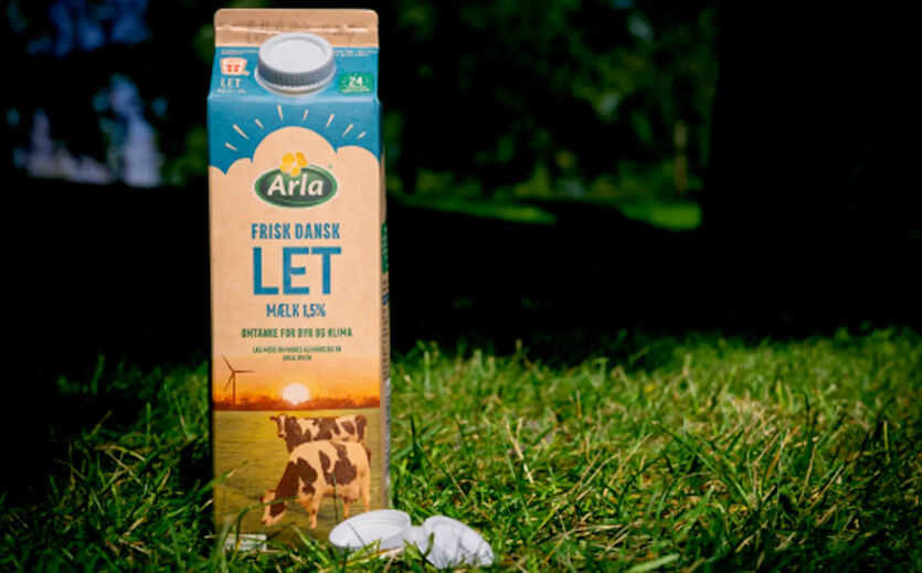 Artikelbild Arla arbeitet an biologisch abbaubaren Deckeln