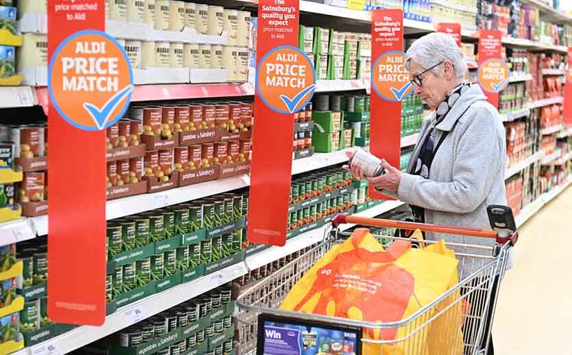 Artikelbild Sainsbury’s intensiviert „Aldi Price Match“-Kampagne
