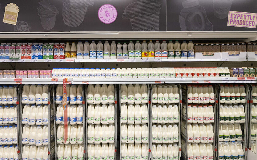 Artikelbild Sainsbury’s stellt MHD-Angabe für Milch ein